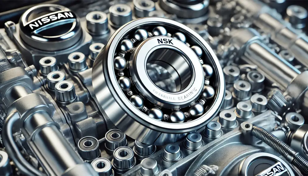 DALL·E 2025-09-18 10.34.10 - Professional macro photography of NSK automotive bearing, chrome steel ball bearing with ceramic elements, placed on modern Nissan car engine backgrou.jpg Professional macro photography of NSK automotive bearing, chrome steel ball bearing with ceramic elements, placed on modern Nissan car engine backgrou.jpg