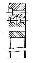 Подшипник  540792 размер 460x580x21