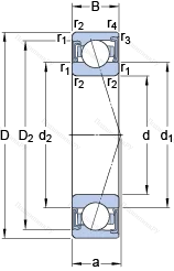 Подшипник S 7030 CD/HCP 4A в Туле