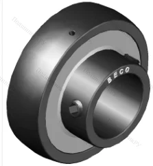 Высокотемпературный корпусной подшипник UC 215 BHTS ZZ GR CG 350° BECO в Туле