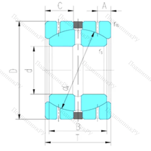 Подшипник скольжения сферический GEGZ 139HS/K от производителя  LS