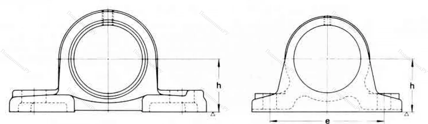 Подшипниковый корпус  P 212 ()