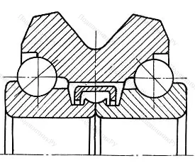 Модификация подшипника 4-676076ЮТ размер 6x15x6 ГПЗ-4