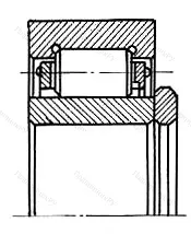 Модификация подшипника 30-152536ЛМ размер 180x320x86/100 ГПЗ-8 от производителя  ГПЗ-8