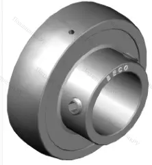 Высокотемпературный корпусной подшипник UC 207 BHTS ZZ C 4 200° BECO в Туле