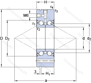 Подшипник BEAM 050115 C-2RSH