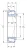 Конический роликовый подшипник 32016 X/Q от производителя  SKF