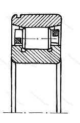 Подшипник  322209 размер 45x85x19 от производителя  ГПЗ-4