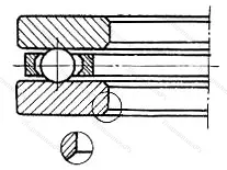 Модификация подшипника 9568968Л размер 340x380x24