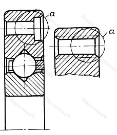 Модификация подшипника 4-186907 размер 35x55x5
