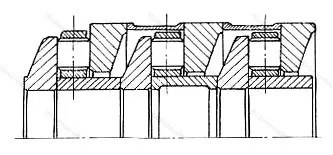 Подшипник  789906 размер 28x66x83