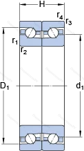 Подшипник BTM 140 BM/HCP 4CDB в Туле