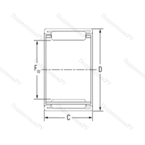 Подшипник игольчатый радиальный 16BTM 2212A от производителя  KOYO