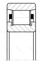 Подшипник  N 1052 (2152) размер 260x400x65 от производителя  SKF