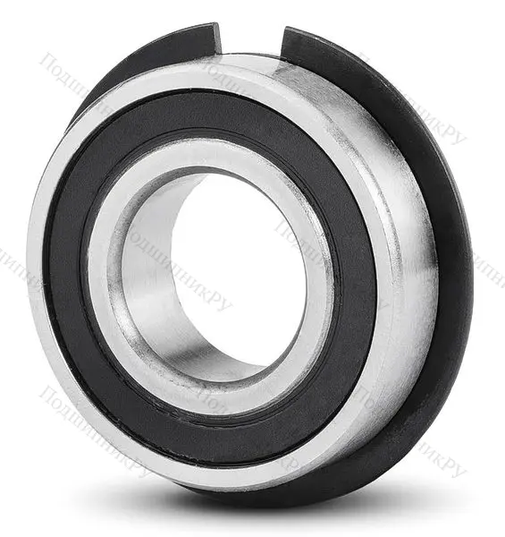 Однорядный шариковый подшипник 6211 DDU NR