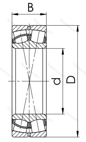 Сферический роликовый подшипник 53518 АН (22218 CCW 33) в Туле