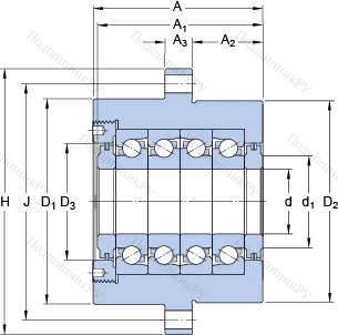 Подшипник FBSA 205/QFC