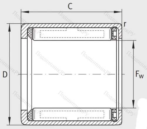 Подшипник обгонной муфты обгонная муфта HF 2520 L 564 в Туле