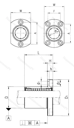 Подшипник LMH 30 UU в Туле
