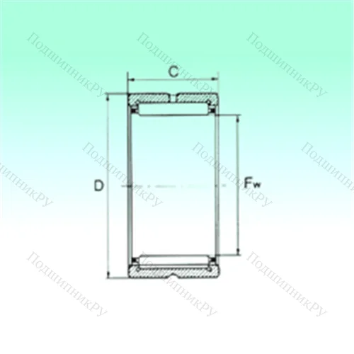 Подшипник игольчатый радиальный NKS 60