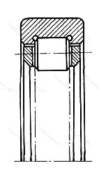 Модификация подшипника 6-292212КМ размер 73,5x110x22