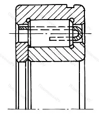 Модификация подшипника 692409К1М размер 45x120x29 от производителя  ГПЗ-10-ГПЗ