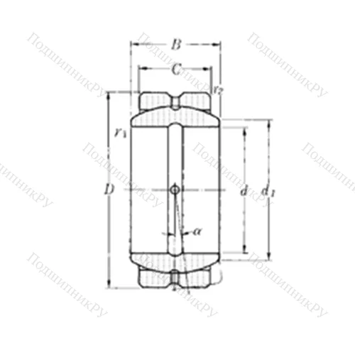 Подшипник скольжения сферический