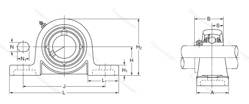 Подшипниковый узел UCP 217 в Туле