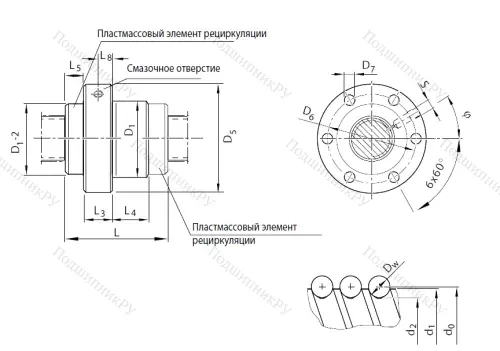Винтовой узел R 150231041 в Туле