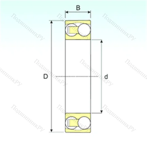 Подшипник шариковый радиальный самоцентрирующийся 2204 TN 9