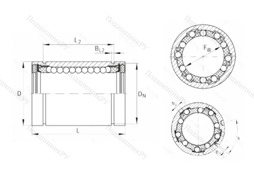 Подшипник KB 12 PP в Туле