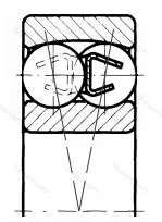 Модификация подшипника 1006У1 размер 6x19x6 от производителя  ГПЗ-5