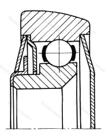 Подшипник  260805 размер 25x83x23/27 от производителя  ГПЗ-17