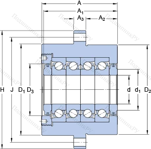 Подшипник FBSA 205/QBC