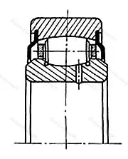 Модификация подшипника 383703 размер 17x45x15/18
