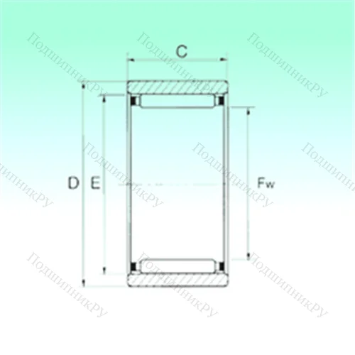 Подшипник игольчатый радиальный RNAO 5x10x8x TN