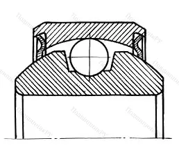 Модификация подшипника 981028ЮУ размер 8x24x12/16 от производителя  ГПЗ-3