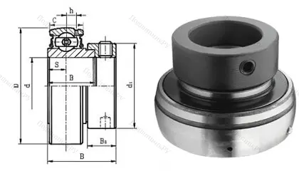 Корпусный подшипник SA 212 в Туле
