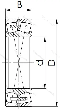 Сферический роликовый подшипник 3613 Н (22313) в Туле