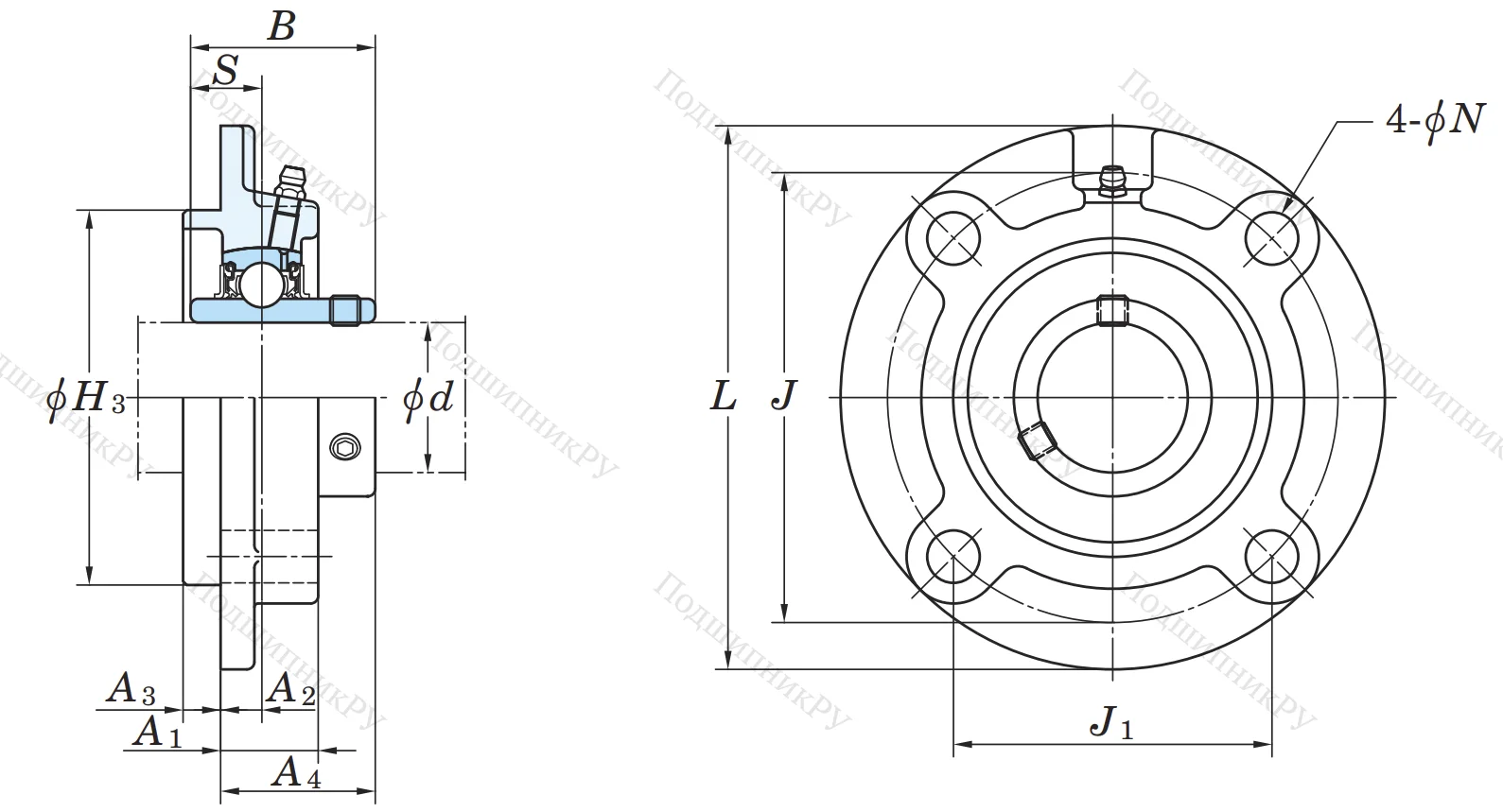 Подшипниковый узел