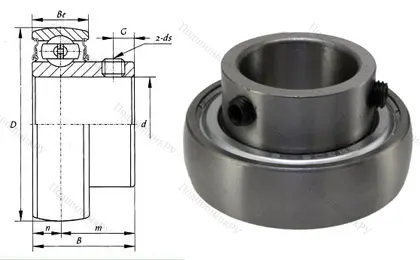 Корпусный подшипник SB 207 в Туле