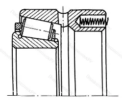 Модификация подшипника 4-17716Л размер 80x140x77,07
