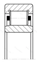 Подшипник NU 306ECJ/P 6 размер 30x72x19 от производителя  SKF