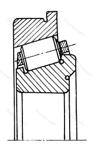 Модификация подшипника 5-679/622 