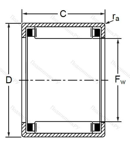 Подшипник HK 2512 AS 1 в Туле