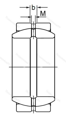Шарнирный подшипник GE 15 ES в Туле
