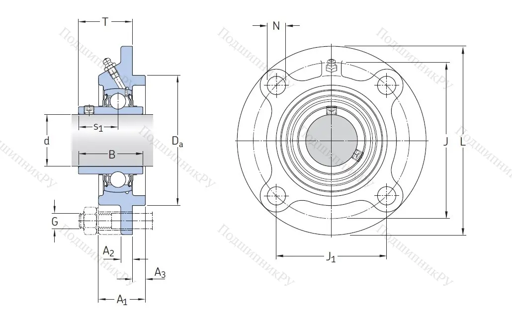 Подшипниковый узел
