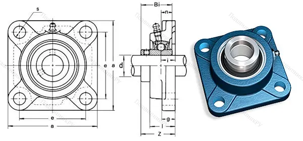 Подшипниковый узел UCF 203