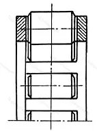 Подшипник  822707 размер 35x55x25