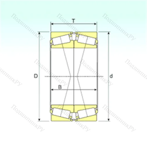 Подшипник роликовый радиально-упорный 32230J/DF от производителя  ISB
